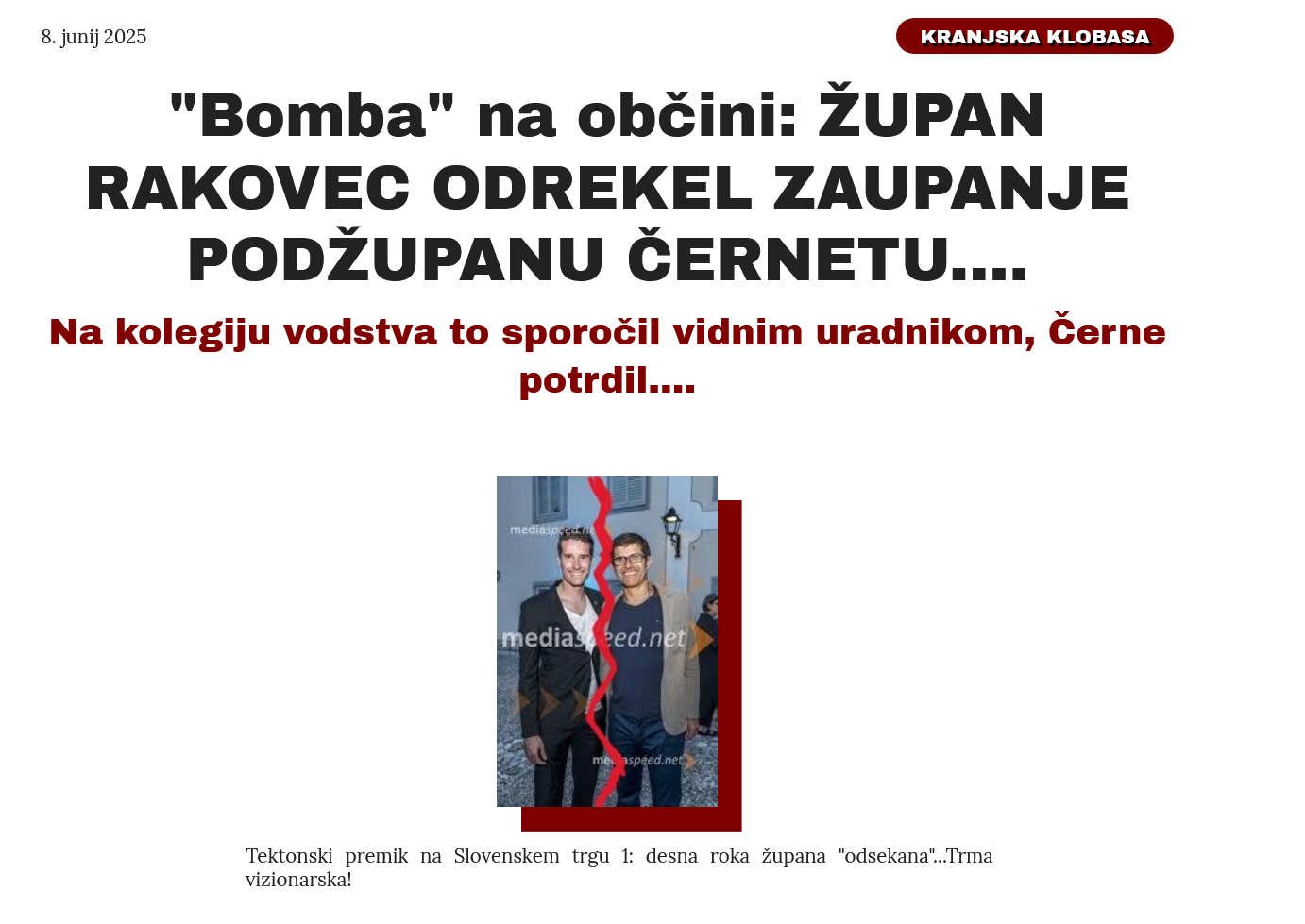 Janez Černe : Zoran Stevanović&Matjaž Rakovec