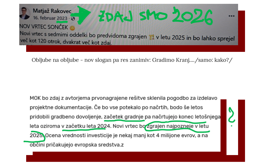 Takole bo z gradnjo največjega vrtca v Kranju!